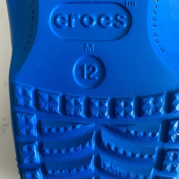 NWT Crocs Blue Baya Men\'s Lightweight Clogs size 12 main image 5
